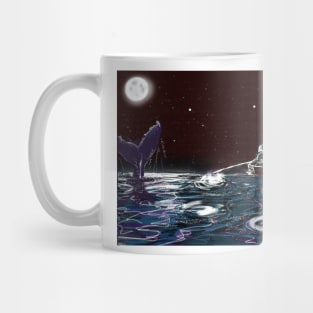 Ooh wow a whale! Mug